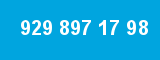 929 897 17 98
